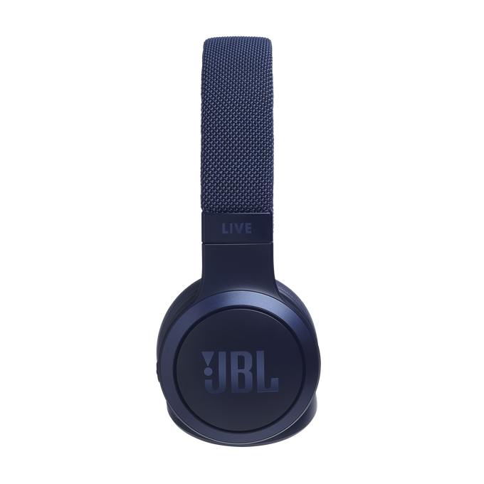 JBL LIVE 400BT - Blue - Your Sound, Unplugged - Detailshot 1 image number null